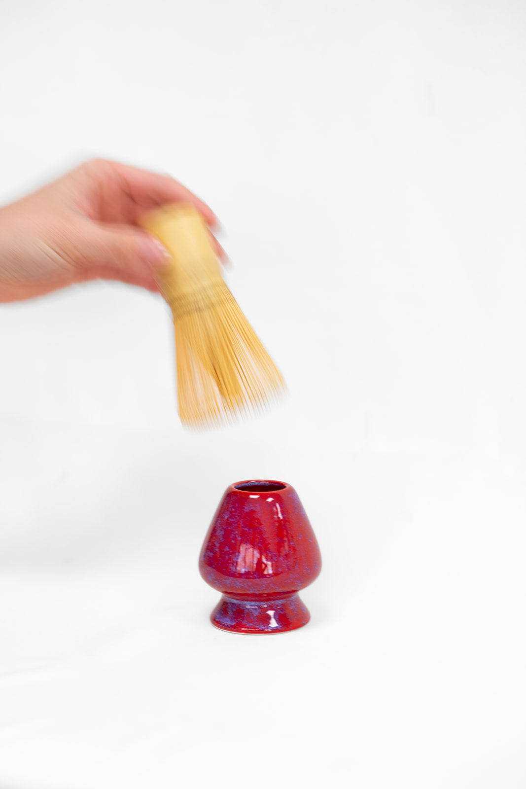 Soporte para batidor (Chasen naoshi) - Cosmic matcha