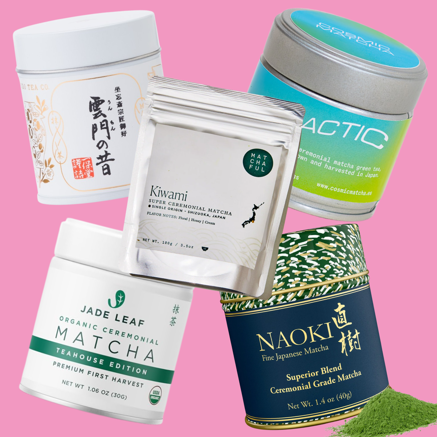 Top 5 marcas de matcha en 2025 (obvio incluye Cosmic Matcha)
