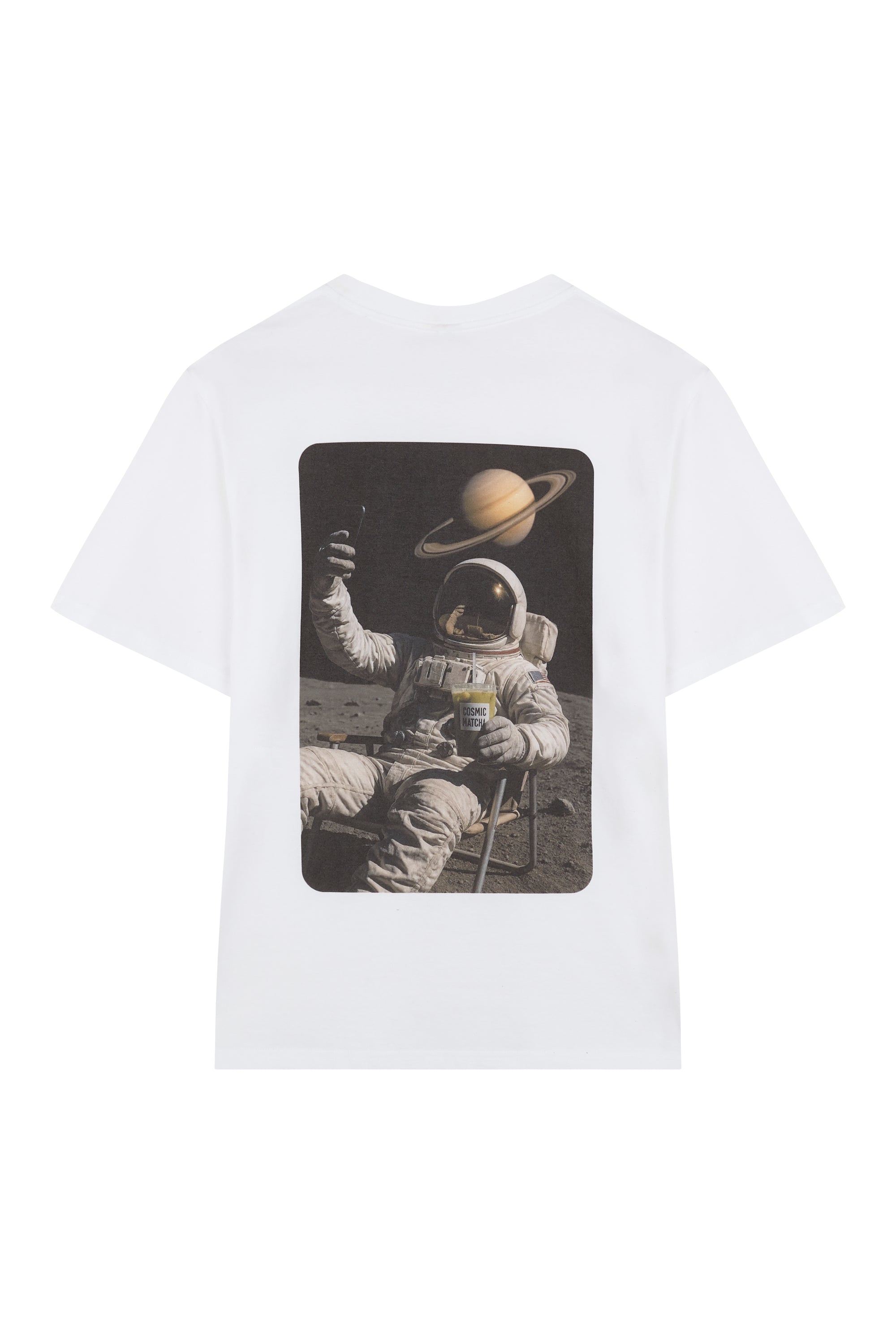 Camiseta Unisex Cosmic Matcha Astronauta | Edición Limitada