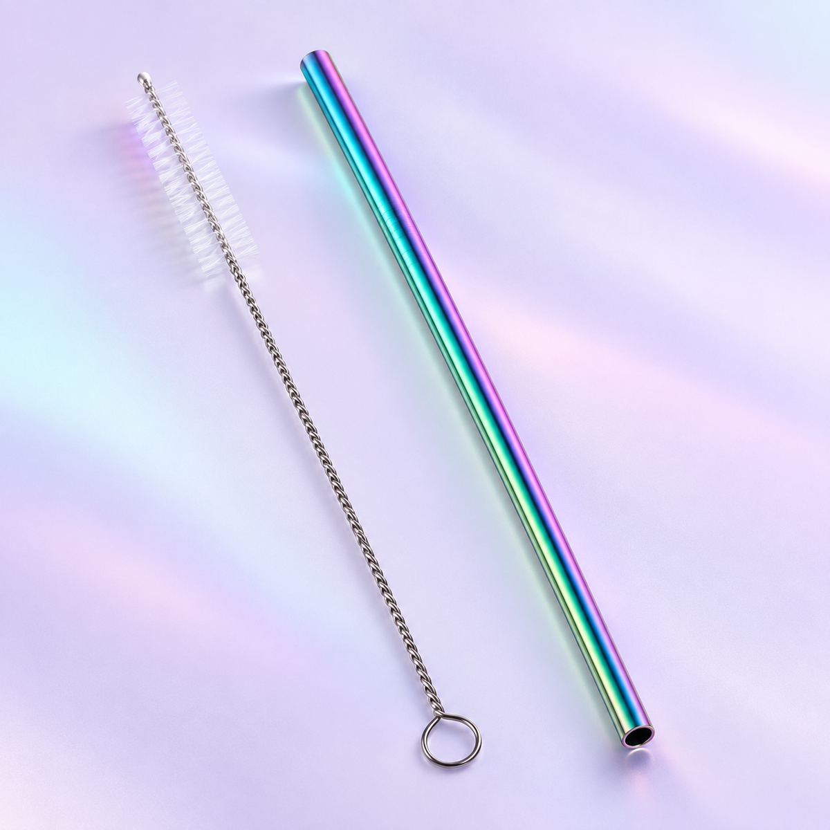 Cosmic Straw — Pajita reutilizable de acero inoxidable